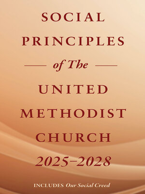 cover image of Social Principles of the United Methodist Church 2025-2028